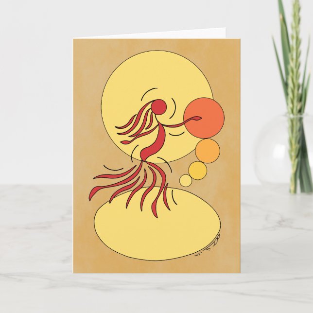 Abstract Dancer Card (Front)