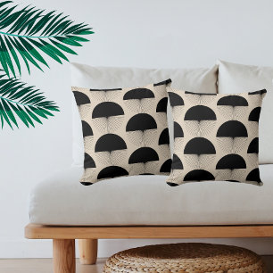 Abstract Dandelion Bohokissen Dekokissen Throw Pillow