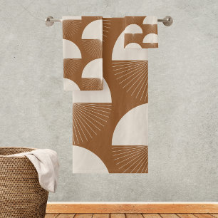 Abstract Dandelion Handtücher Boho Style  Bath Towel Set