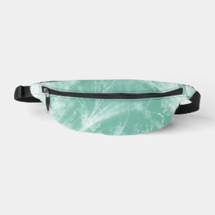 Abstract Dandelions & fireflies Green Fanny Pack