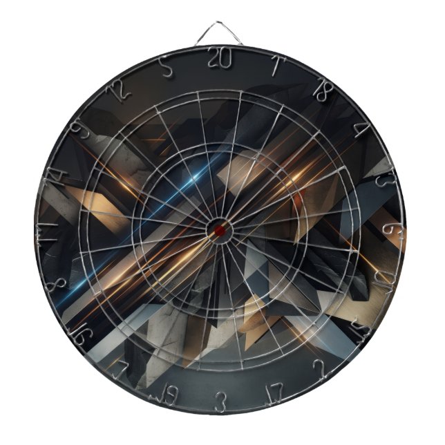 Abstract Dartboard (Front)