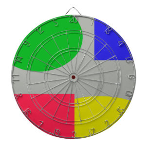 Abstract Dartboard