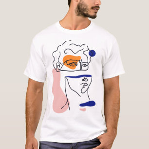 Abstract David Head T-Shirt
