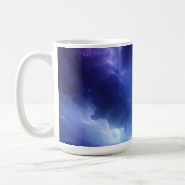 Abstract Deep Space Coffee Mug (Gauche)