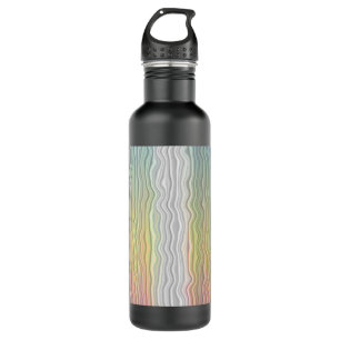 Abstract Demifluid Pride Flag 710 Ml Water Bottle