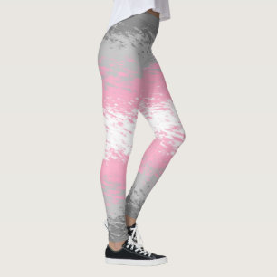 Abstract Demigirl Pride Flag Leggings