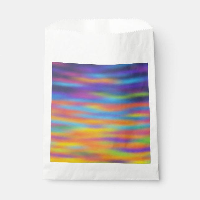 Abstract Desert Sunset Sky Favour Bag (Front)