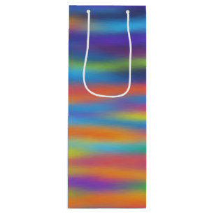 Abstract Desert Sunset Sky Wine Gift Bag
