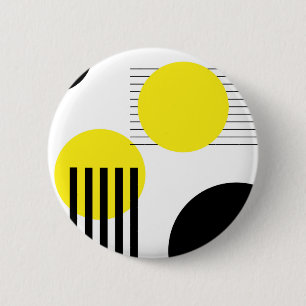 Abstract design 2 inch round button