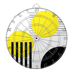 Abstract design dartboard
