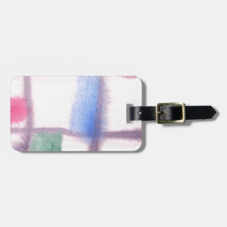 Abstract Design from Original Painting Luggage Tag