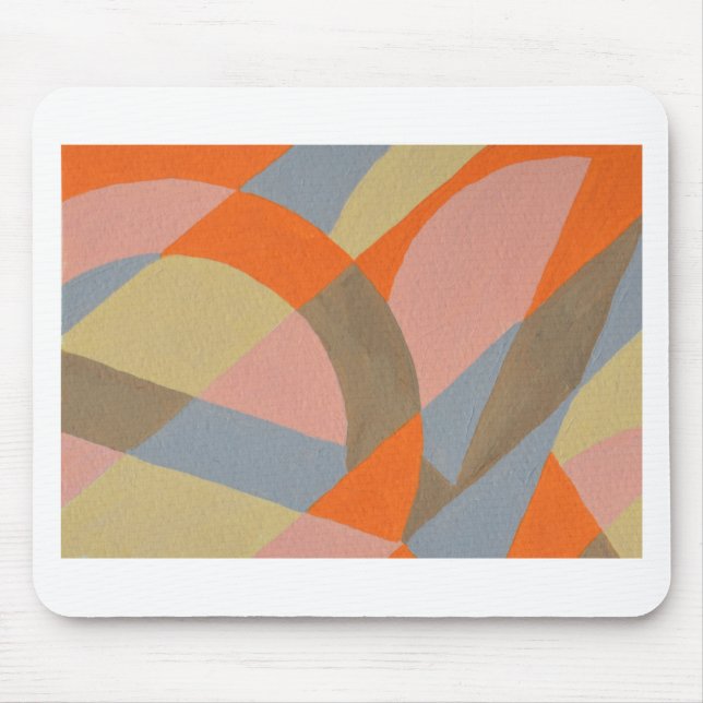 Abstract Design from Original Painting Mouse Pad (Front)