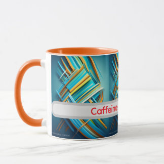 abstract design funny mug for girlfriend