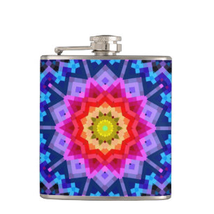 Abstract Design Hip Flask