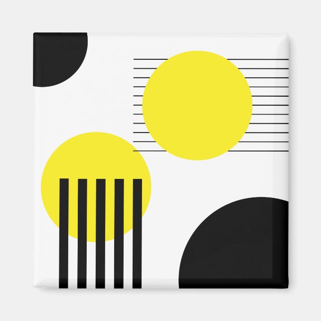 Abstract design magnet (Front)