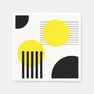 Abstract design napkin