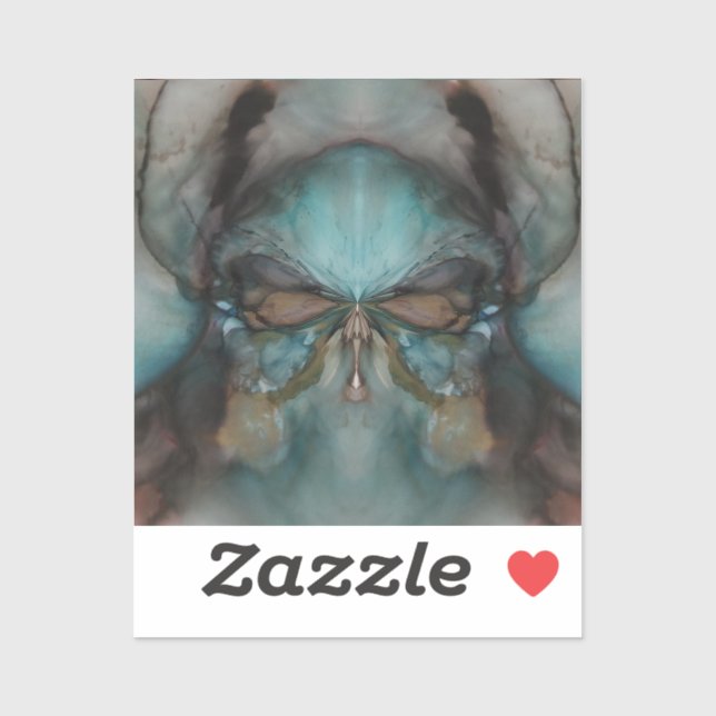 Abstract Design Scary Viking Mask (Sheet)