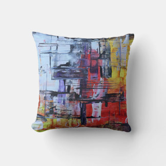 Abstract Design Throw Pillow