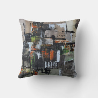 Abstract Design Throw Pillow