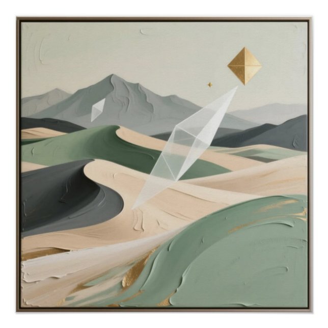Abstract Design Wall Art (Front)