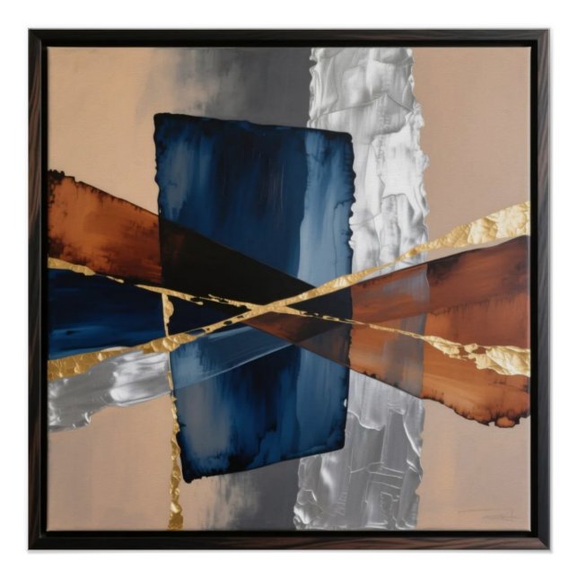 Abstract Design Wall Art (Front)