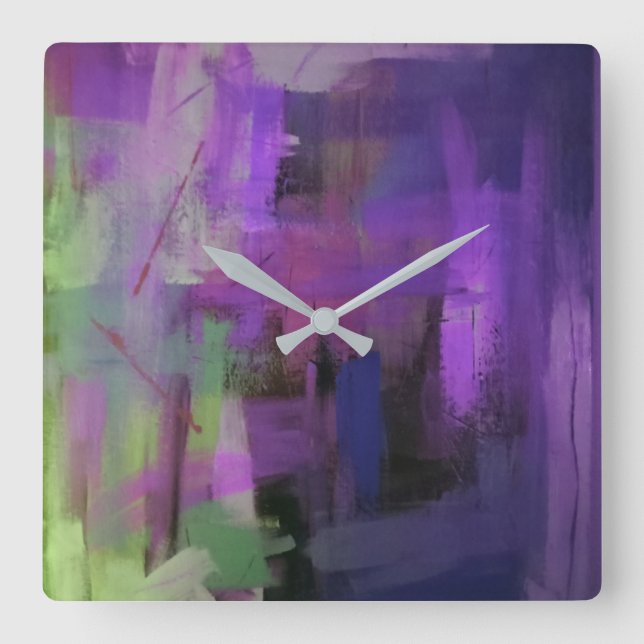 Abstract Design Wall Clock (Front)