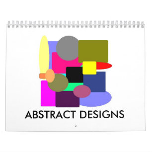 ABSTRACT DESIGNS CALENDAR