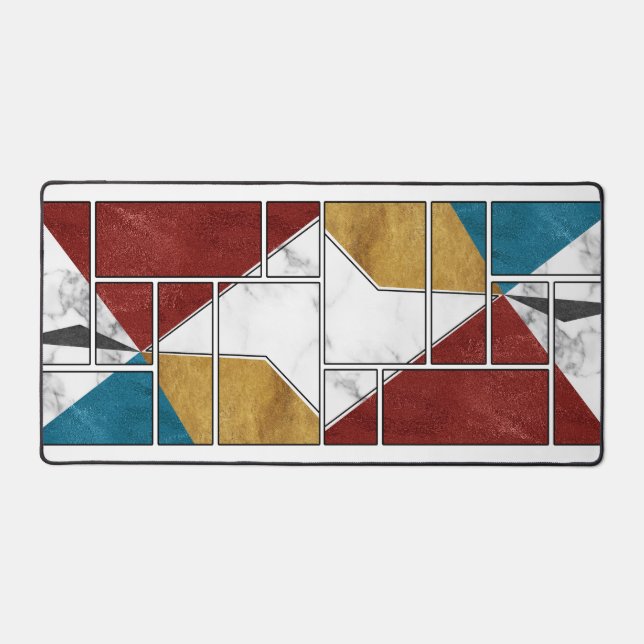 Abstract Desktop Mat (Front)