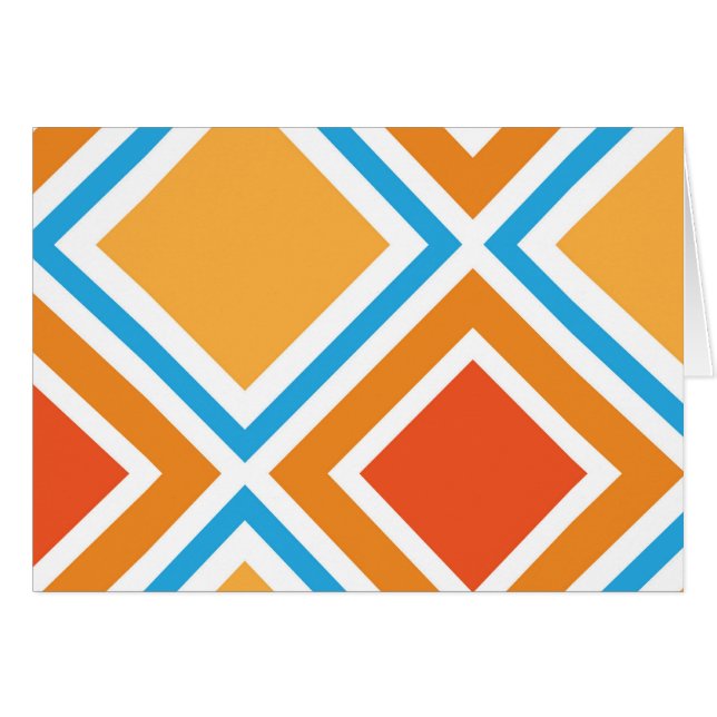 Abstract diamond geometrical (Front Horizontal)