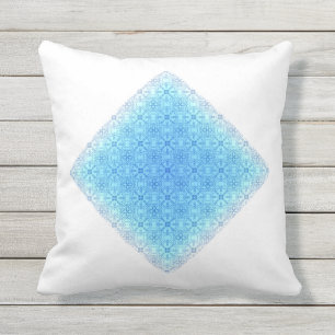 Abstract Diamond Throw Pillow