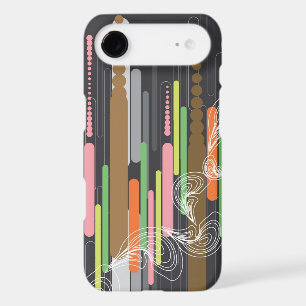 Abstract Digital Art Stripes & Swirls Phone Case