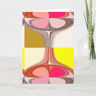 abstract digital artwork card