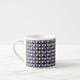 Abstract digital pattern 1216 - Espresso Mug