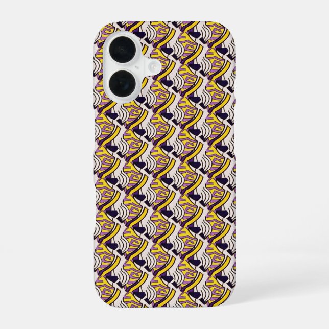 Abstract digital pattern design 1209 - Iphone Case (Back)