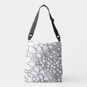 Abstract digital work 10 crossbody bag