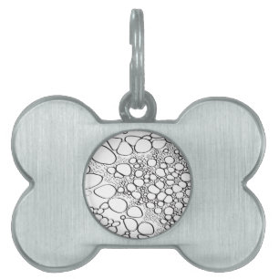 Abstract digital work 10 pet ID tag