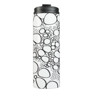 Abstract digital work 10 thermal tumbler
