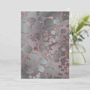 Abstract digital work 3 thank you card