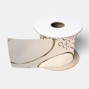 Abstract digital work 5 satin ribbon