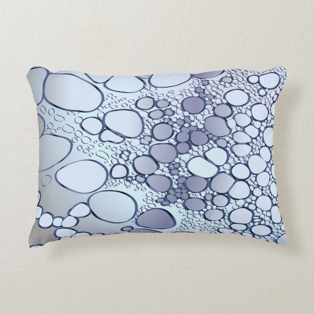Abstract digital work 6 accent pillow (Front)