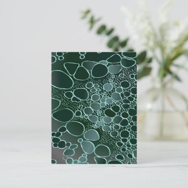 Abstract digital work 9 holiday postcard (Standing Front)