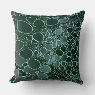 Abstract digital work 9 throw pillow
