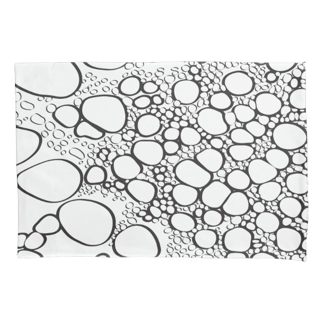 Abstract digital work pillowcase (Front)