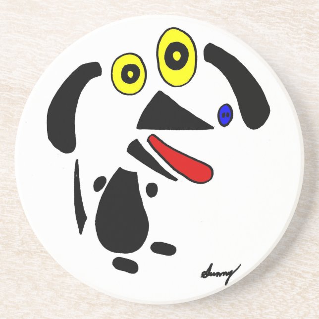 Abstract Dog Coaster (Front)