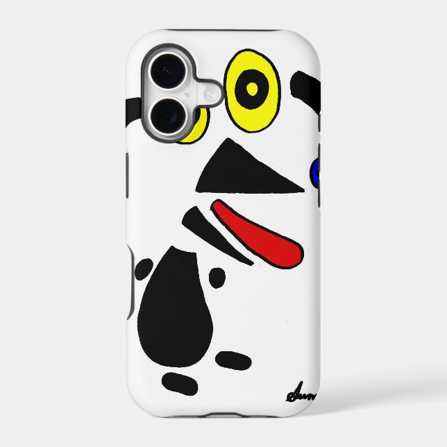 Abstract Dog iPhone 5 Barely There Case (Back)