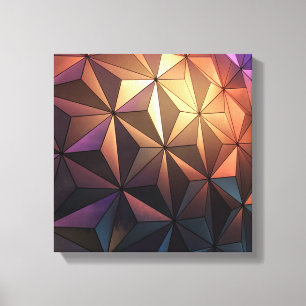 Abstract dome architecture canvas print
