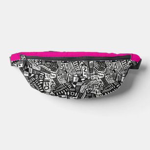 Abstract Doodles Fanny Pack