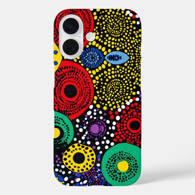 Abstract dot art 1 Case-Mate iPhone case (Back)