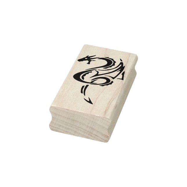 abstract dragon art stamp (Stamp)