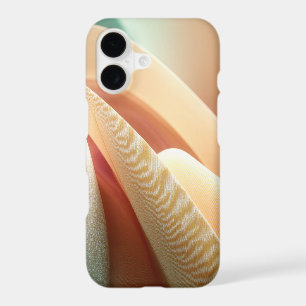Abstract Drapery with Pastel Gradient Flow